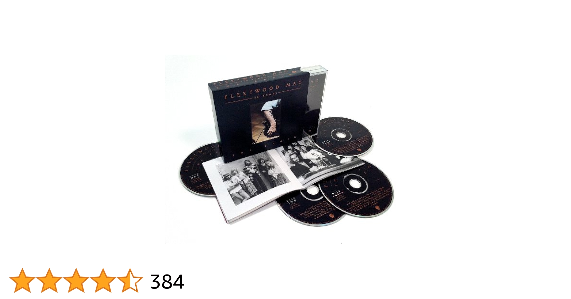 『ＦＬＥＥＴＷＯＯＤ・ＭＡＣ／２５ＹＥＡＲＳーＴＨＥ…』〈４枚組〉日本盤【中古品 Fleetwood Mac – Selections From 25 Years The Chain – Box Set